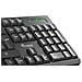 245221 tastiera Mouse incluso Ufficio RF Wireless QWERTY Spagnolo Nero - Foto miniatura 6