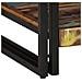 Tavolino Salotto Multicolore 90x50x38cm Legno Massello Recupero - Foto miniatura 6