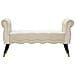Panca Mf297 - Beige - Legno - 120x40x60 Cm - Foto miniatura 2