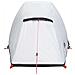 Tenda Campeggio a Tunnel 1 Persona Bianca Tessuto Impermeabile - Foto miniatura 7