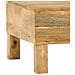 Tavolino Da Salotto In Legno Massello Di Mango 110x55x35 Cm - Foto miniatura 6