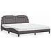Letto con Materasso Grigio 180x200 cm in Similpelle - Foto miniatura 2