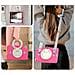 Custodia Per Ipad Mini 4/5 7,9"" Con Supporto E Tracolla Rosa - Foto miniatura 3