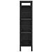 Libreria Rovere Nero 75 x 30 x 123,5 cm Legno multistrato - Foto miniatura 6
