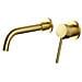 Rubinetto per lavabo da bagno, Blackswan, tipo M69.1, modello oro opaco, misura 20 cm - Foto miniatura 1