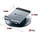 Supporto Da Scrivania Universale Pieghevole Fold Stand 3 In Alluminio Base Rotonda Rotante, Grigio - Foto miniatura 7