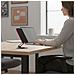 Supporto Da Scrivania Universale Pieghevole Fold Stand 3 In Alluminio Base Rotonda Rotante, Grigio - Foto miniatura 4