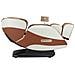 Poltrona massaggio Luxury 808 bianco-beige - Foto miniatura 4