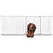 Bettacare Cancelletto Per Cani Elite Con Montaggio A Pressione, 216cm - 225cm, Bianco Opaco - Foto miniatura 1