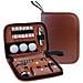 Kit Di Accessori Da Golf In Pelle Pu Marrone - Set Di Utensili Da Golf Multifunzionale Con Accessori Completi - Foto miniatura 1