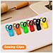 Clip Magnetici Per Frigorifero - Set Da 12 Clip Sigilla Alimenti Per Snack E Sacchetti - Foto miniatura 5