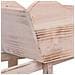 Carrello Portafiori In Legno Marrone 42x15,7x20h - Foto miniatura 8