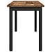 panchina Legno vecchio 110 x 35 x 45 cm Legno multistrato - Foto miniatura 6