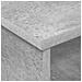 Comodino 2 pcs Grigio cemento 40 x 31 x 15 cm Legno multistrato - Foto miniatura 9