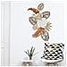 Decorazione In Metallo 3d Fiori 28-multicolore-metallo-50,8x7x87 Cm - Foto miniatura 5