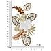 Decorazione In Metallo 3d Fiori 28-multicolore-metallo-50,8x7x87 Cm - Foto miniatura 6