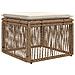 Set Divano da Giardino 12 pcs Beige polyrattan - Foto miniatura 6