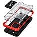 Custodia Crystal Ring Con Supporto, Resistente E Robusta, Per Iphone 13, Rossa - Foto miniatura 4