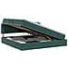 Letto con contenitore LED e materasso Verde Scuro 200 x 200 cm - Foto miniatura 1