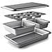 68461 - Set di 5 stampi da forno, stampo per muffin, stampo quadrato - Foto miniatura 1