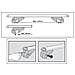 Barre portatutto in alluminio Brio per corrimano railing - 120 cm sezione 48x32mm - Foto miniatura 2