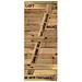 Trompe L' Oeil Porta Adesivo Legno Lordo Container Decorazione Da Parete, Polivinilcloruro, Marrone, 83 x 0,1 x 204 cm - Foto miniatura 1
