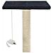 Albero Per Gatti Con Tiragraffi Sisal 95 Cm Blu Scuro - Foto miniatura 5
