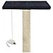 Albero Per Gatti Con Tiragraffi Sisal 95 Cm Blu Scuro - Foto miniatura 5