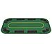Tavolo da Poker Pieghevole in 4 8 Giocatori Rettangolare Verde - Foto miniatura 5