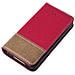 Custodia Libro Per Apple Iphone 4 / Iphone 4s In Rosso Marrone - Con Vani Di Carte, Funzione Stand E Chiusura Magnetica - Portafoglio Cover Case Wallet Book Etui Protezione - Foto miniatura 1