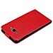 Custodia Compatibile Con Samsung Galaxy A8 2015 In Rosso Mela - Coperchio Protettivo In Design Flip Con Chiusura Magnetica - Foto miniatura 3