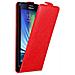 Custodia Compatibile Con Samsung Galaxy A8 2015 In Rosso Mela - Coperchio Protettivo In Design Flip Con Chiusura Magnetica - Foto miniatura 4
