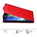 Custodia Compatibile Con Samsung Galaxy A8 2015 In Rosso Mela - Coperchio Protettivo In Design Flip Con Chiusura Magnetica - Foto miniatura 6
