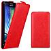 Custodia Compatibile Con Samsung Galaxy A8 2015 In Rosso Mela - Coperchio Protettivo In Design Flip Con Chiusura Magnetica - Foto miniatura 9