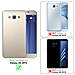 Custodia Compatibile Con Samsung Galaxy A8 2015 In Rosso Mela - Coperchio Protettivo In Design Flip Con Chiusura Magnetica - Foto miniatura 11