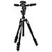 Treppiede e Testa Fluida in Alluminio per Fotocamera e Videocamera fino a 6 kg - Foto miniatura 1