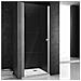 Porta Doccia Battente Swing Per Box Nicchia Cristallo Temprato *** Misure : 67-70xh195 Cm Trasparente - Foto miniatura 1
