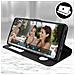 Custodia Per Samsung Galaxy A32 5g Doppia Finestra Cover Silicone Nero - Foto miniatura 3