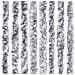 Zanzariera Bianco e Grigio 56x200 cm Ciniglia - Foto miniatura 4