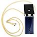 Catena Di Telefoni Cellulari Compatibile Con Honor 8 Pro In Crema Beige - Coperchio Protettivo In Silicone Con Anelli D'argento, Cinturino In Corda E Custodia Staccabile - Foto miniatura 1