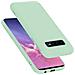 Custodia Compatibile Con Samsung Galaxy S10 In Liquid Verde Chiaro - Coperchio Protettivo In Silicone Tpu Flessibile - Foto miniatura 1