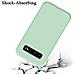 Custodia Compatibile Con Samsung Galaxy S10 In Liquid Verde Chiaro - Coperchio Protettivo In Silicone Tpu Flessibile - Foto miniatura 4
