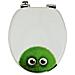 Sedile Wc Copri Vater Universale Frizionato Fantasia In Mdf Chiusura Rallentata *** Fantasia : Green Sponge - Foto miniatura 2