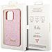 Hard Cover Glitter Flakes Metal Logo Pink, For Iphone 14 Pro Max, Guhcp14xhggshp (guhcp14xhggshp) - Foto miniatura 3