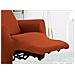 Copripoltrona Reclinabile Elasticizzato Antimacchia Magic Tinta Unita Arancio Poltrona Relax Idrorepellente - Foto miniatura 5