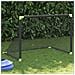 Porta Da Calcio Per Bambini Pieghevole Nera 90x64x64 Cm - Foto miniatura 1