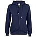 Premium Oc Hoody Full Zip Lady Blu Scuro M - Foto miniatura 1