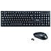 245222 tastiera Mouse incluso Ufficio RF Wireless QWERTY Portoghese Nero - Foto miniatura 1