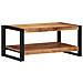 Tavolino da Salotto 90x50x38 cm Legno Massello di Acacia - Foto miniatura 6
