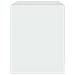 Lusso Casadino -  Comodino Bianco 45x34,5x44,5 Cm In Legno Ingegnerizzato - Foto miniatura 5